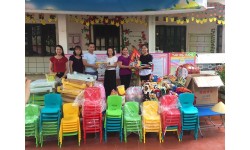HANOISME tổ chức tặng quà tại hai vùng Định Hoá, Thái Nguyên và Đông Thọ, Tuyên Quang