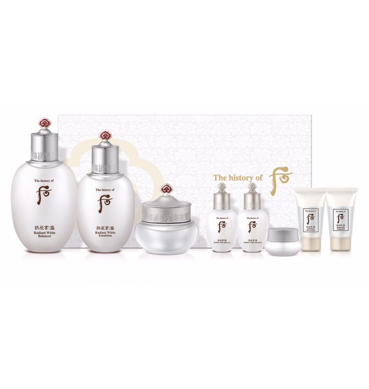 SÉT DƯỠNG TRẮNG DA TRỊ NÁM GONGJINHYANG SOEL RADIANT WHITE