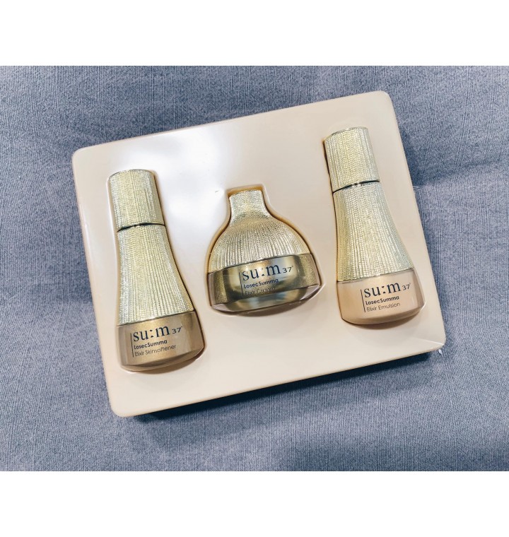 Bộ Tái Sinh Da Cao Cấp Sum37 Losec Summa Elixir 3pcs