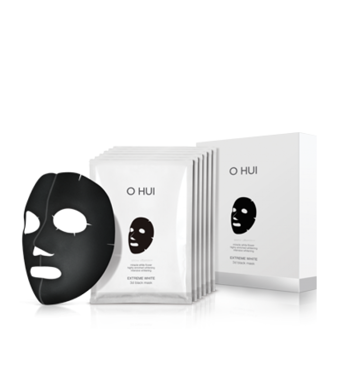 Mặt Nạ Dưỡng Trắng Da Ohui Extreme White 3D Black Mask 6c