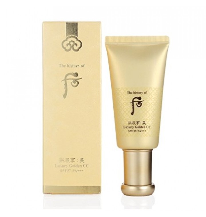 Kem Nền Cao Cấp Whoo Mi Luxury Golden CC 45ml