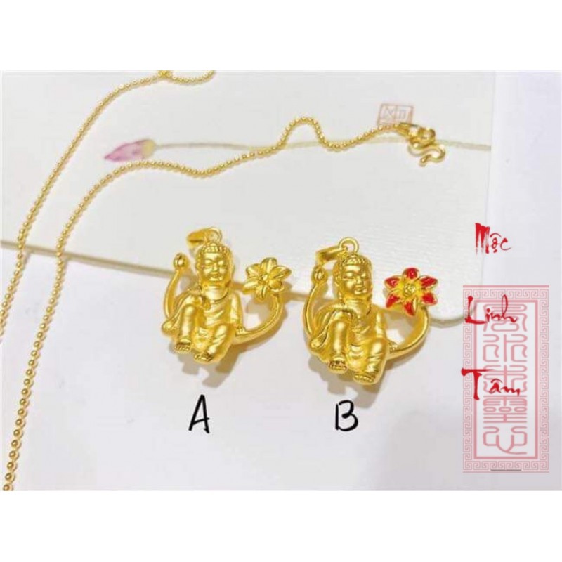 Phật ngự đài sen vàng 92