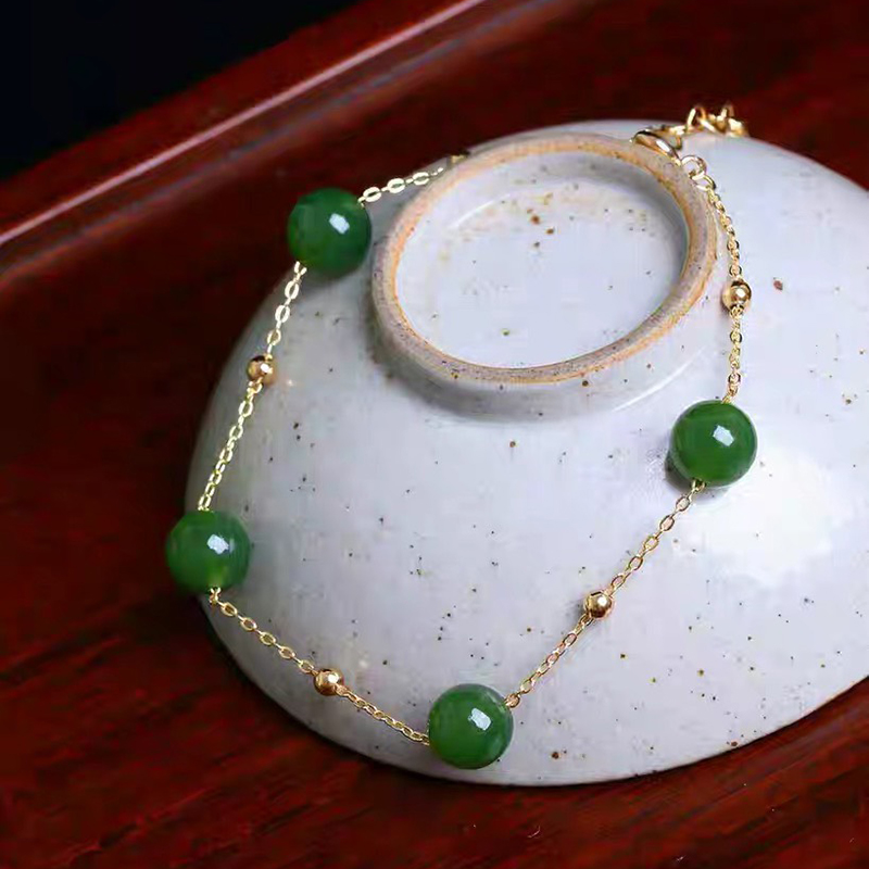 Lắc ngọc bích đơn 201
