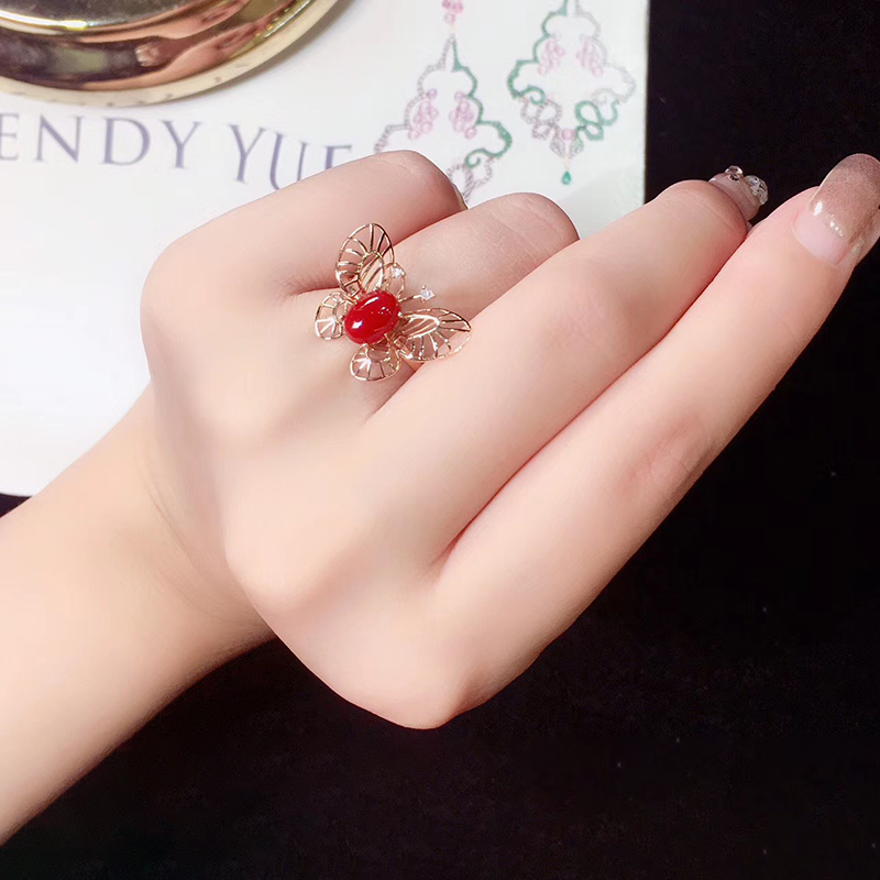 Nhẫn Bướm San hô 373