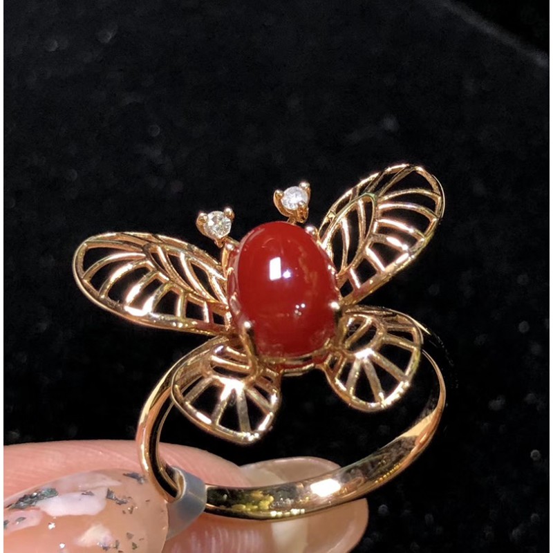 Nhẫn Bướm San hô 373