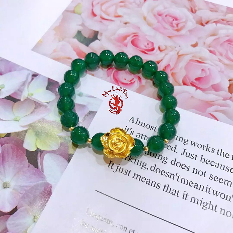 Ngọc bích hồng xanh