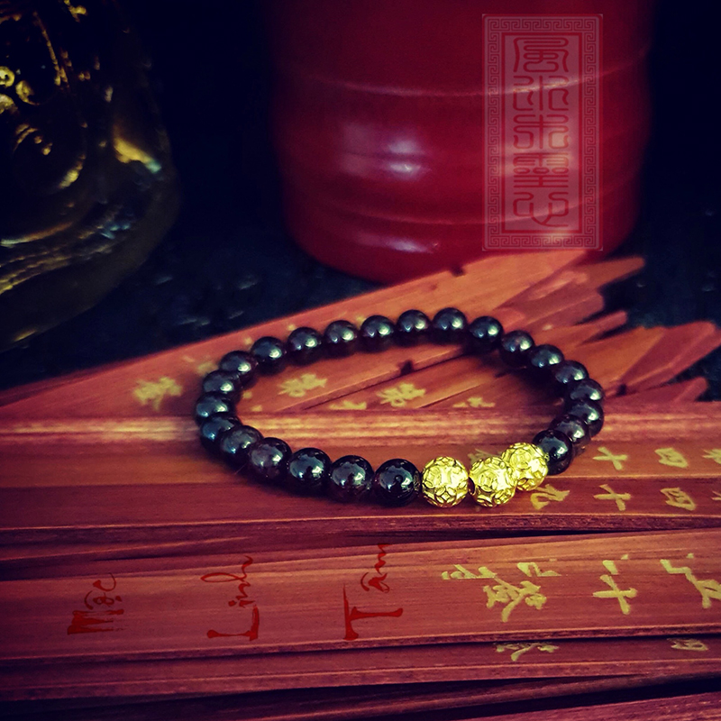 Charm kim tiền tài lộc 24k 3D