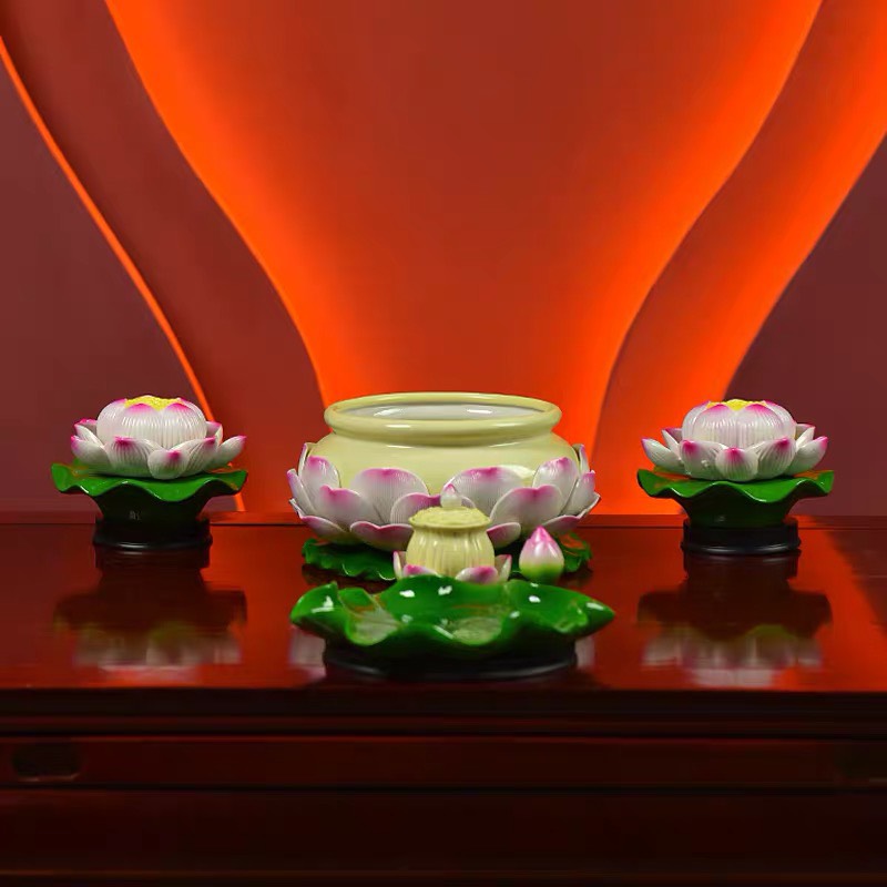 Bộ đồ thờ Hoa Sen 218