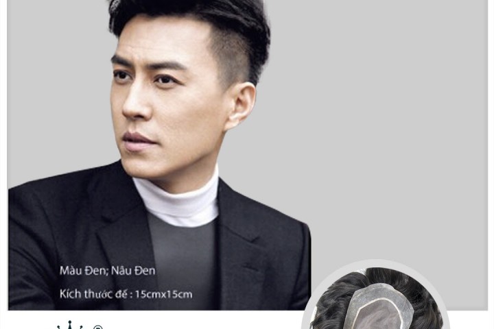 Vua tóc giả - cửa hàng bán tóc giả nam tại Hà Nội uy tín chất lượng