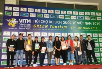Sinh viên Đại học UTM tham dự hội chợ Du lịch Quốc tế