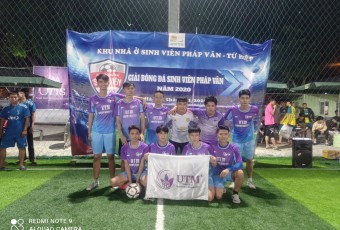 FC UTM tham dự giải bóng đá sinh viên pháp vân năm 2020