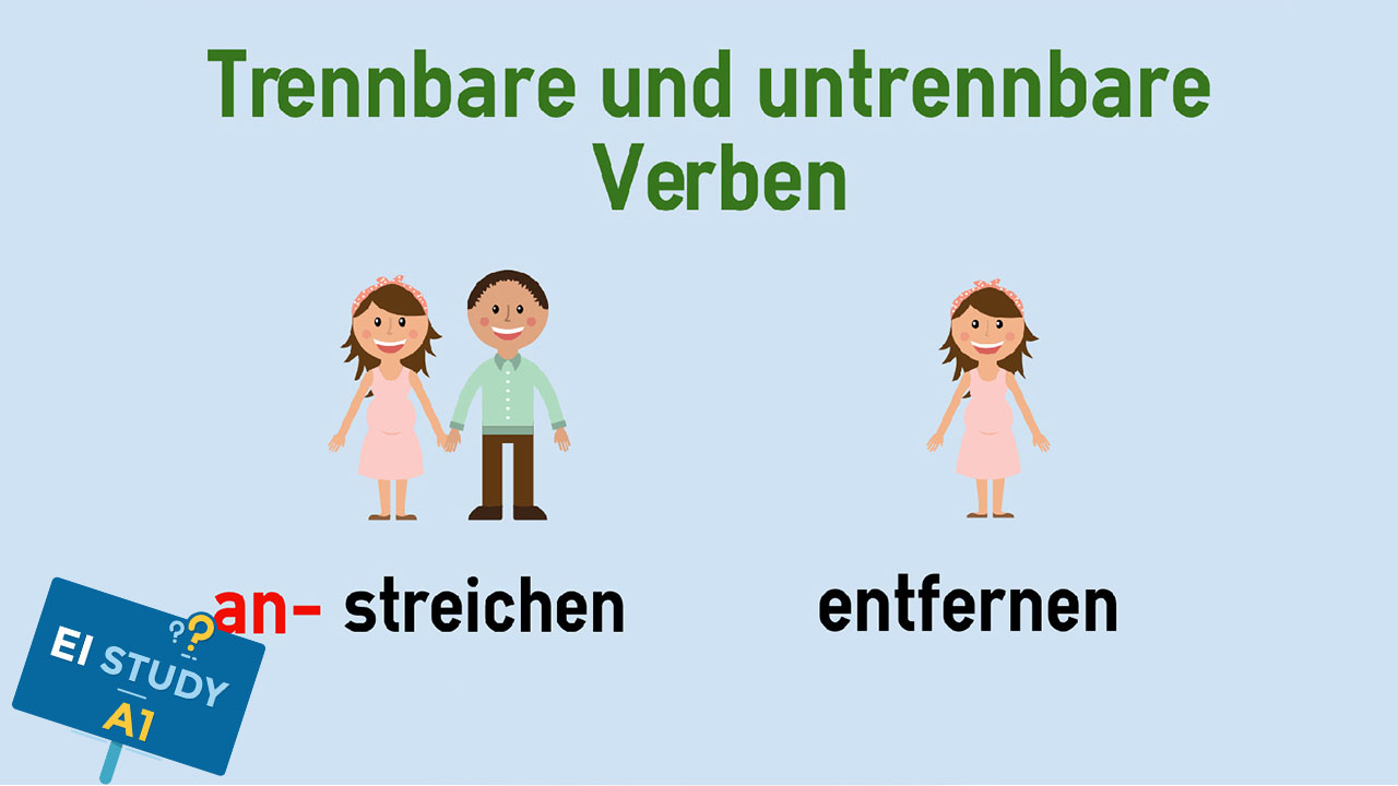 BÀI 8: ĐỘNG TỪ TÁCH ĐƯỢC VÀ KHÔNG TÁCH ĐƯỢC: TRENNBARE UND NICHT-TRENNBARE VERBEN