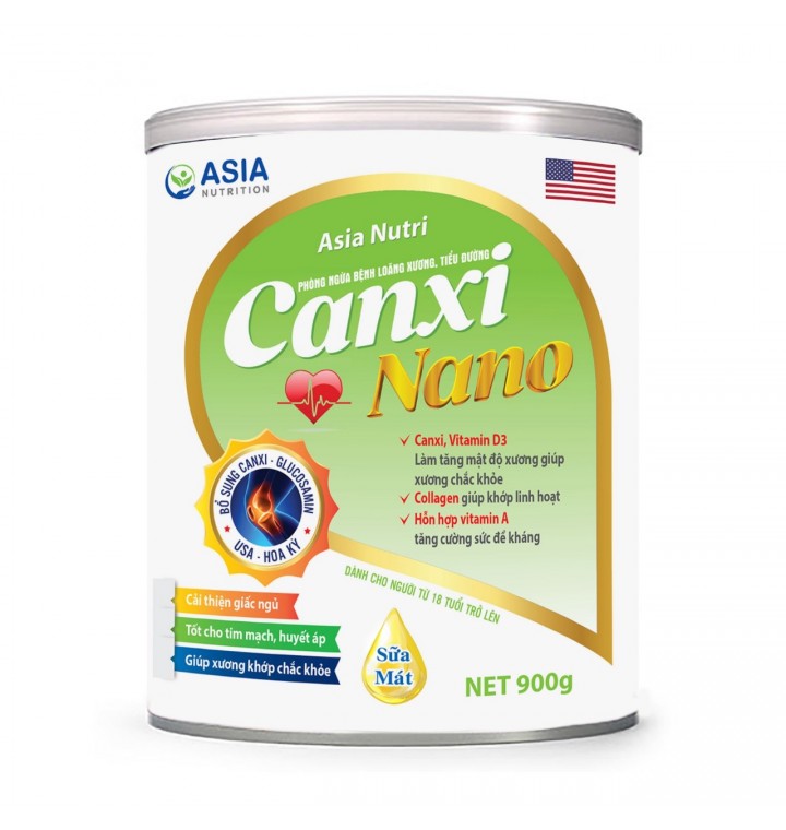 Sữa Asia Nutri Canxi Nano