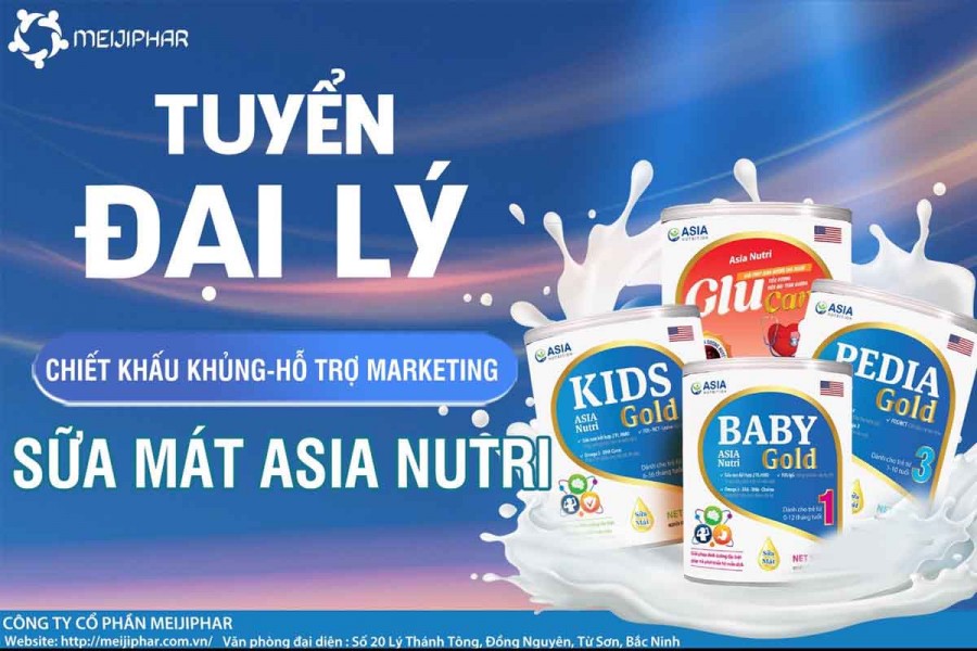 Meijiphar Việt Nam - Nhà phân phối sữa bột Asia Nutri chính hãng