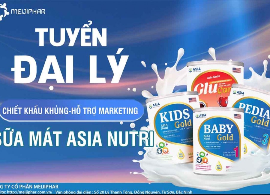 Meijiphar Việt Nam - Nhà phân phối sữa bột Asia Nutri chính hãng