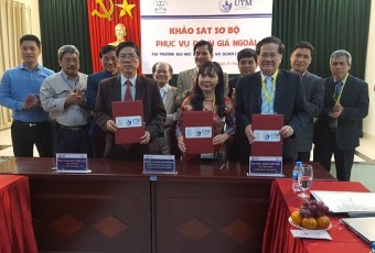 Khảo sát sơ bộ phục vụ đánh giá ngoài  trường Đại học Công nghệ và Quản lý Hữu Nghị