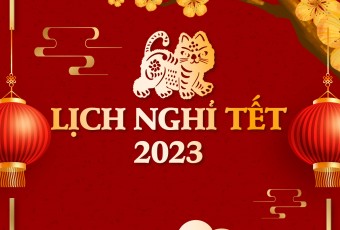 Lịch nghỉ Tết Nguyên đán Quý Mão 2023