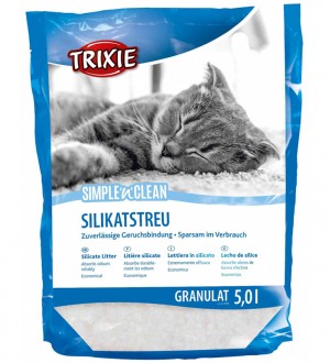 Cát vệ sinh thủy tinh cho mèo TRIXIE Silikatstreu