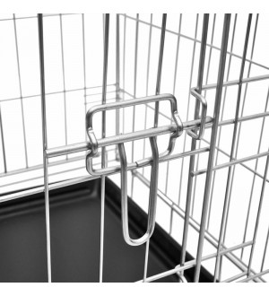 Chuồng sắt mạ crôm cho chó mèo không gỉ PAW Chrome