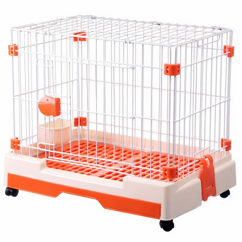 Chuồng chó mèo bằng sắt sàn nhựa AUPET Dog Cage