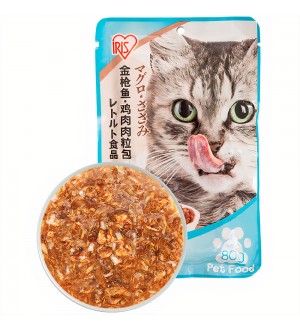 Pate cho mèo vị cá ngừ và thịt gà IRIS OHYAMA Tuna Chicken