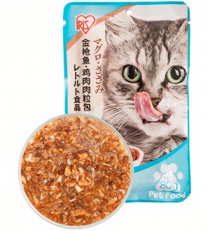 Pate cho mèo vị cá ngừ và thịt gà IRIS OHYAMA Tuna Chicken