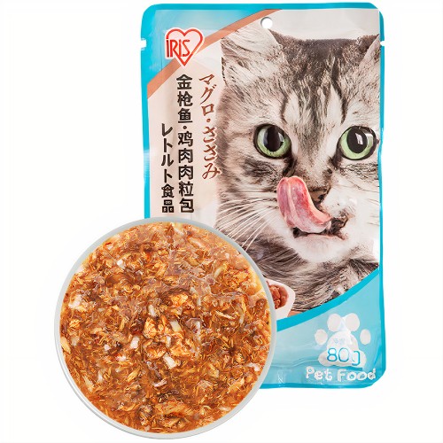 Pate cho mèo vị cá ngừ và thịt gà IRIS OHYAMA Tuna Chicken