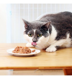 Pate cho mèo vị cá ngừ và thịt gà IRIS OHYAMA Tuna Chicken
