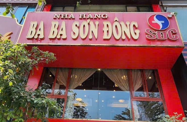 Nhà Hàng Ba Ba Sơn Đông